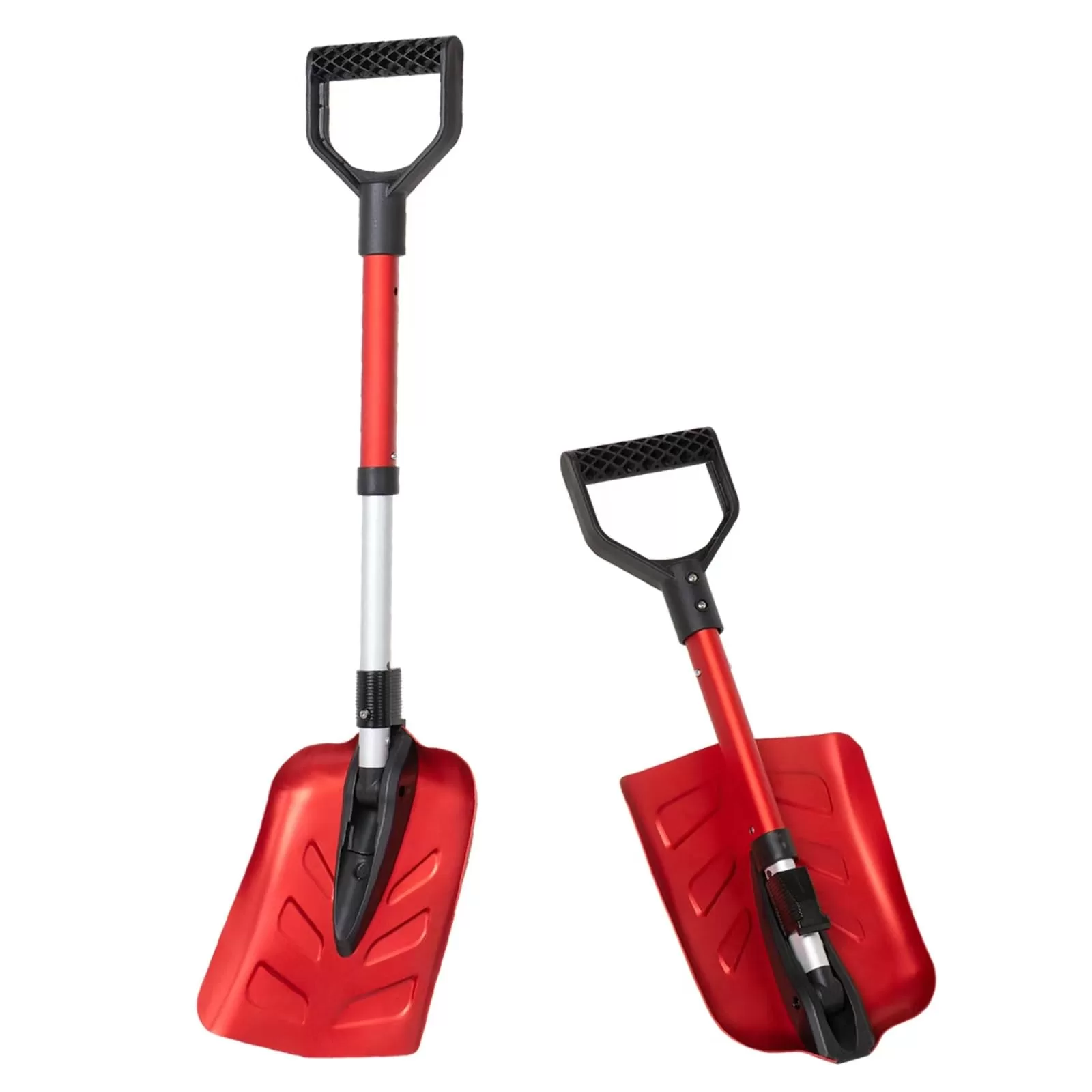 SnowPro Snow Shovel for Car, Fast Folding and Telescoping Design for Emergency Snow Removal