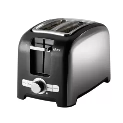 Oster 2 Slice Toaster with Extra-Wide Slots in Brushed Stainless Steel
