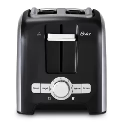 Oster 2 Slice Toaster with Extra-Wide Slots in Brushed Stainless Steel