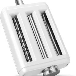 Pasta Maker Attachment for Kitchenaid Mixers, Noodle Maker 3 in 1 Set of Pasta Sheeter Fettuccine Cutter Spaghetti Cutter
