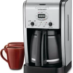 Cuisinart DCC-2650P1 Extreme Brew 12-Cup Programmable Coffeemaker, Black/Stainless Steel,Silver