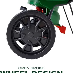 Scotts Turf Builder EdgeGuard Mini Broadcast Spreader - Holds Up to 5,000 sq. ft. of Lawn Product, Green