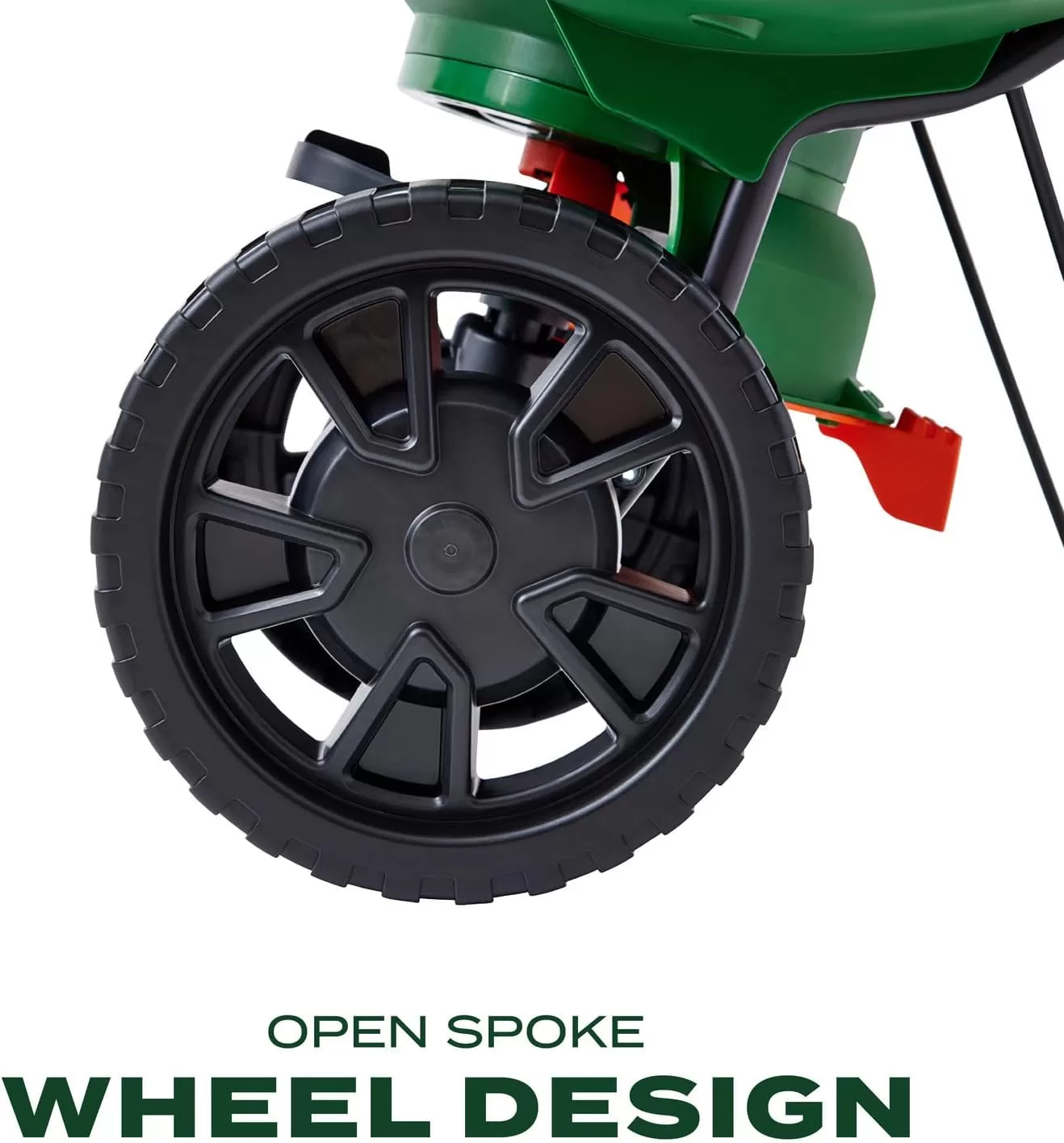 Scotts Turf Builder EdgeGuard Mini Broadcast Spreader - Holds Up to 5,000 sq. ft. of Lawn Product, Green