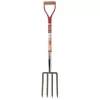 Ace 4 Tine Steel Spading Fork 30 in. Wood Handle