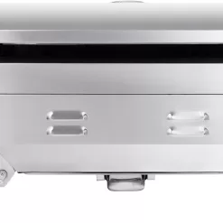 Royal Gourmet GT1001 Stainless Steel Portable Grill, 10000 BTU BBQ Tabletop Gas Grill, Silver