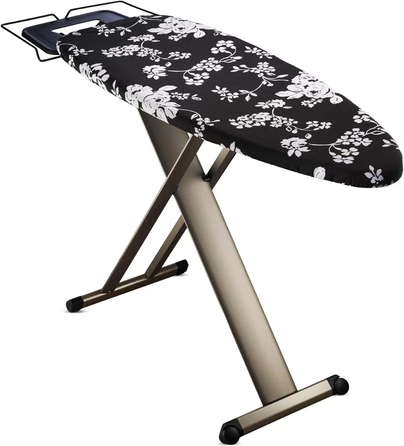 Bartnelli Pro Luxury Ironing Board - Extra Wide 51x19” with Heavy Duty Steam Iron Rest