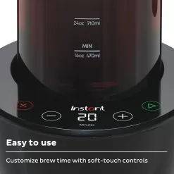 Instant Cold Brew Electric Coffee Maker, Quickly Brew Up to 32 Ounces