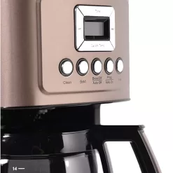 Cuisinart DCC-3200 14 Cup Programmable Coffeemaker, Umber
