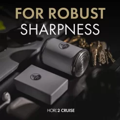 HORL 2 Cruise Rolling Knife Sharpener Engineered in Germany for Straight Edge, Chalk