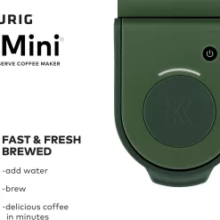 Keurig K-Mini Single Serve Coffee Maker, Evergreen