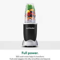NutriBullet NB9-1301K Pro 13 Pcs Onyx Black, 900W