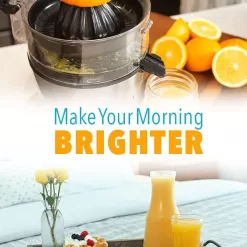 Effortless Citrus Juicing with Vinci's Hands-Free Electric Juicer