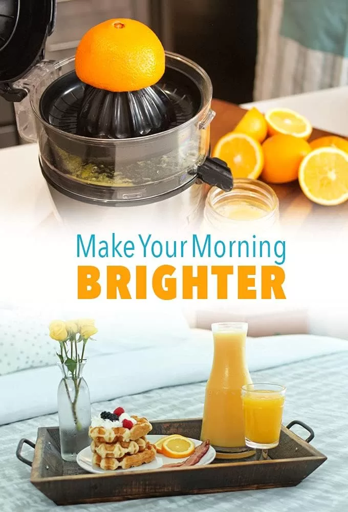 Effortless Citrus Juicing with Vinci's Hands-Free Electric Juicer