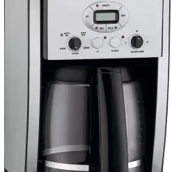 Cuisinart DCC-2650P1 Extreme Brew 12-Cup Programmable Coffeemaker, Black/Stainless Steel,Silver