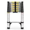 Telescoping Ladder, SocTone 10.5 FT Aluminum Lightweight Extension Ladder