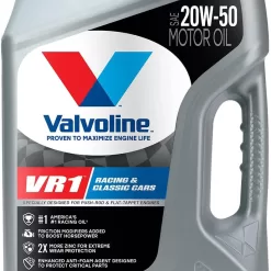 Valvoline VR1 Racing SAE 20W-50 Motor Oil 5 QT, Case of 3
