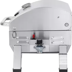 Royal Gourmet GT1001 Stainless Steel Portable Grill, 10000 BTU BBQ Tabletop Gas Grill, Silver