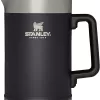 Stanley French Press 48oz with Double Vacuum Insulation, Matte Black