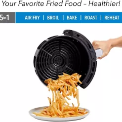 PowerXL Air Fryer 7 QT Maxx Classic, Extra Hot Air Fry, Black (7 Quart) (HF-196DT)