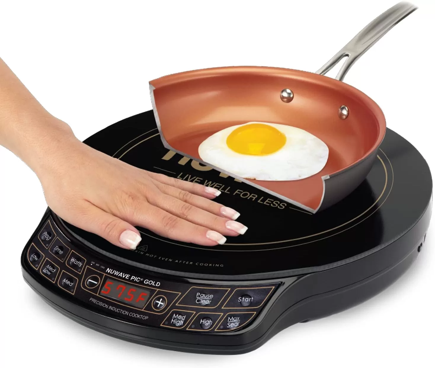 Nuwave Gold Precision Induction Cooktop, Portable, Powerful