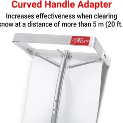 SNOWPEELER Premium Snow Roof Rake - 9 m (30 ft.) - Telescopic Heavy Duty Snow Shovel for Rooftop