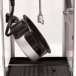 West Bend Stir Crazy Movie Theater Popcorn Popper, Gourmet Popcorn Maker Machine, 4 Qt., Black