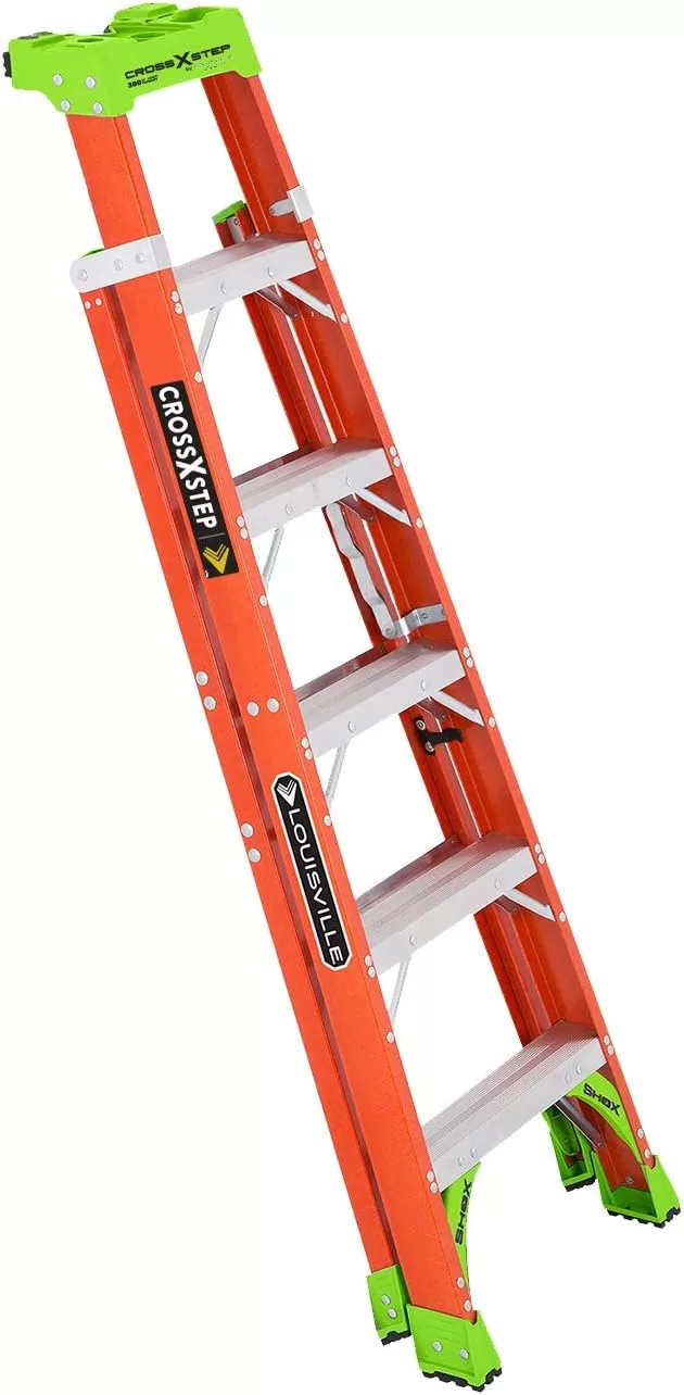 Louisville Ladder FXS1506, 6-feet, Orange