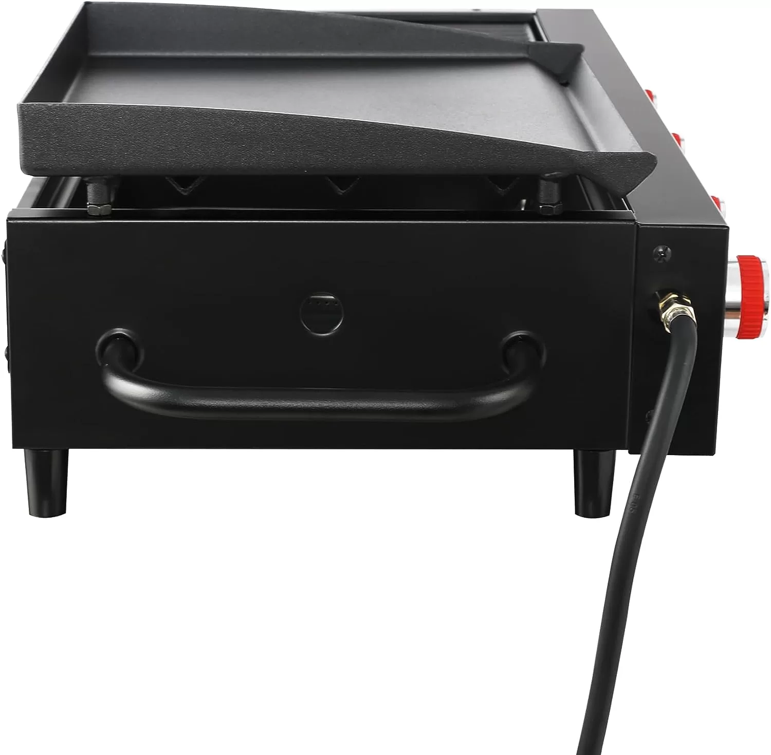 Royal Gourmet GD4002T Tailgater Tabletop Gas Grill Griddle, 4-Burner Portable Propane Grill Griddle Combo, 40 000 BTU, Black