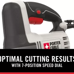 PORTER-CABLE Orbital Jig Saw, 6.0-Amp, Corded (PCE345)