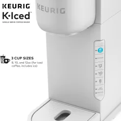 Keurig K-Iced Single Serve Coffee Maker - Brews Hot and Cold - White