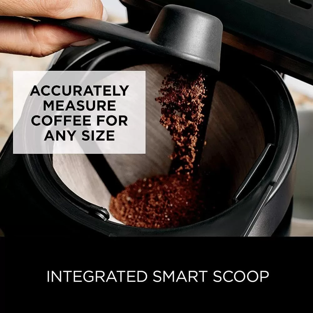 Ninja CM401 Specialty 10-Cup Coffee Maker with 4 Brew Styles for Ground Coffee, Black