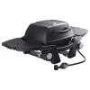 Portable Propane Gas Grill, 2-Burner Portable Gas Grill Small Tabletop Gas Grill, 24000BTU, Black