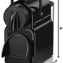 Nespresso D40-US-BK-NE Inissia Espresso Maker, 24 ounces, Black (Discontinued Model)