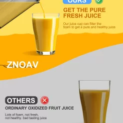 Powerful 3-Speed Juicer for Whole Fruits and Vegetables