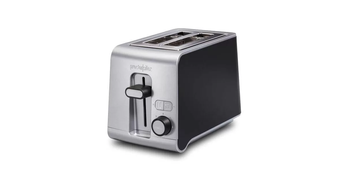 Proctor Silex 2 Slice Toaster - Stainless Steel