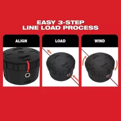 Milwaukee Professional Grade .080 in. D X 25 ft. L Trimmer Head