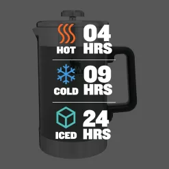 Stanley French Press 48oz with Double Vacuum Insulation, Hammertone Green