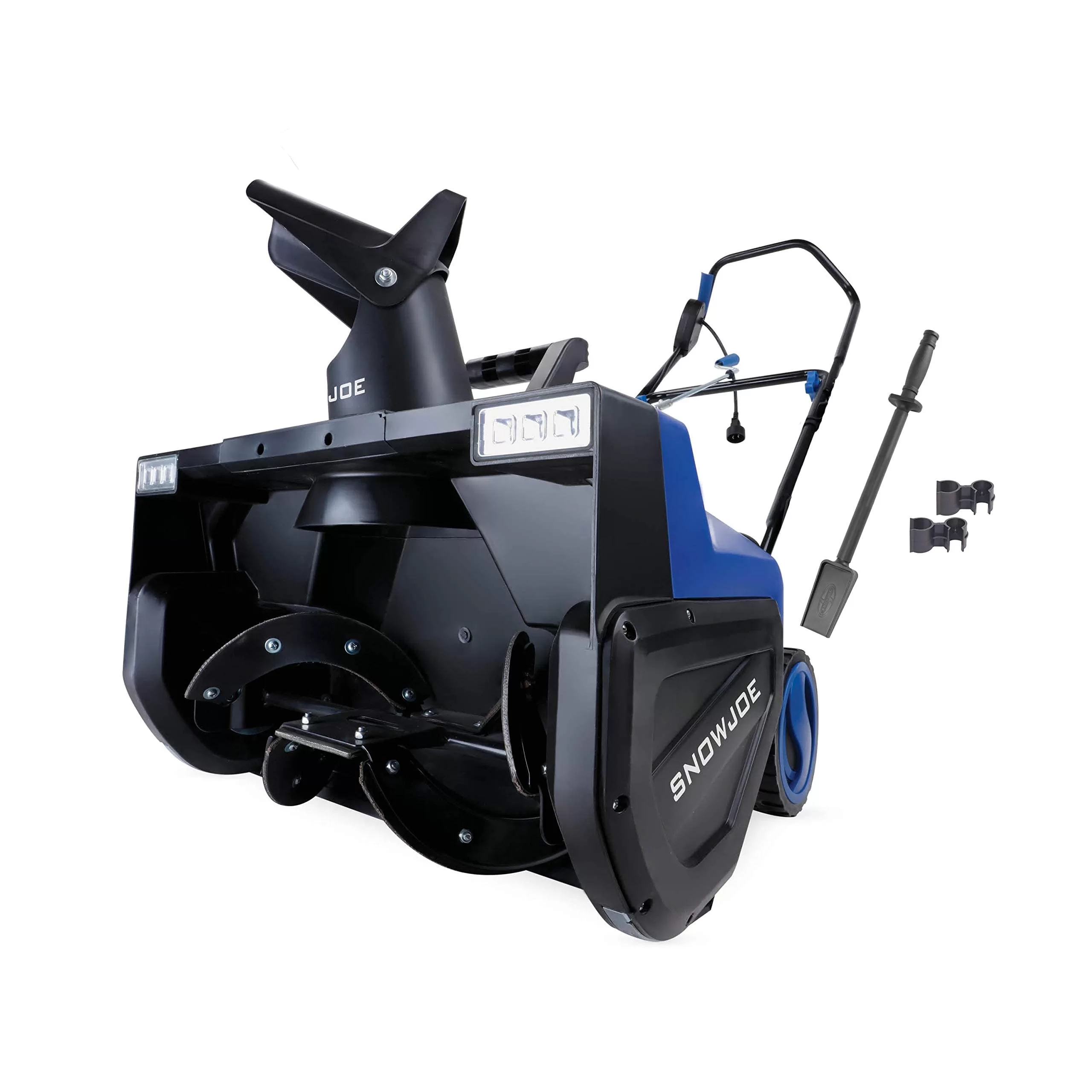 Snow Joe SJ627E Electric Walk-Behind Snow Blower w/ Dual LED Lights, 22-inch, 15-Amp
