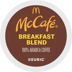 McCafe Breakfast Blend, Single-Serve Keurig K-Cup Pods, Light Roast Coffee Pods , 96 Count