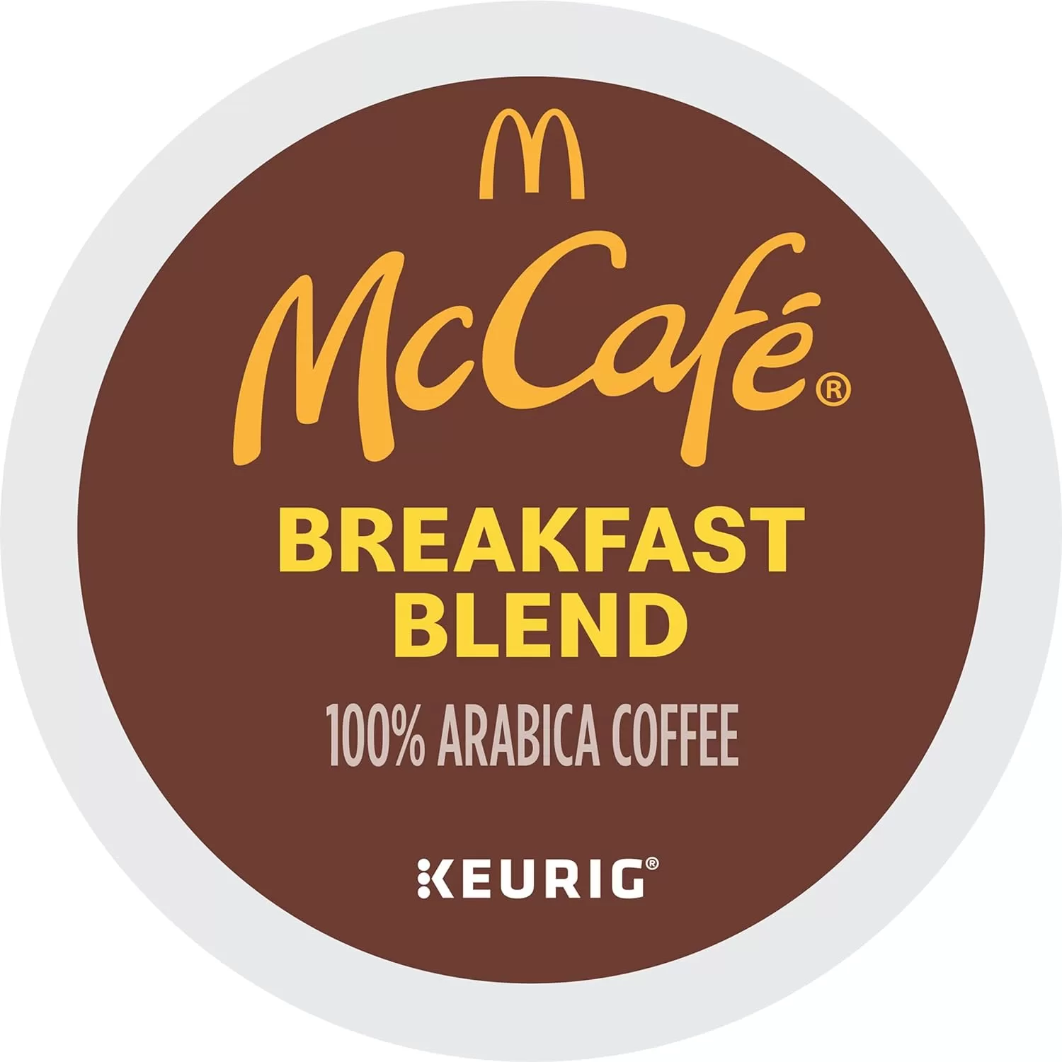 McCafe Breakfast Blend, Single-Serve Keurig K-Cup Pods, Light Roast Coffee Pods , 96 Count