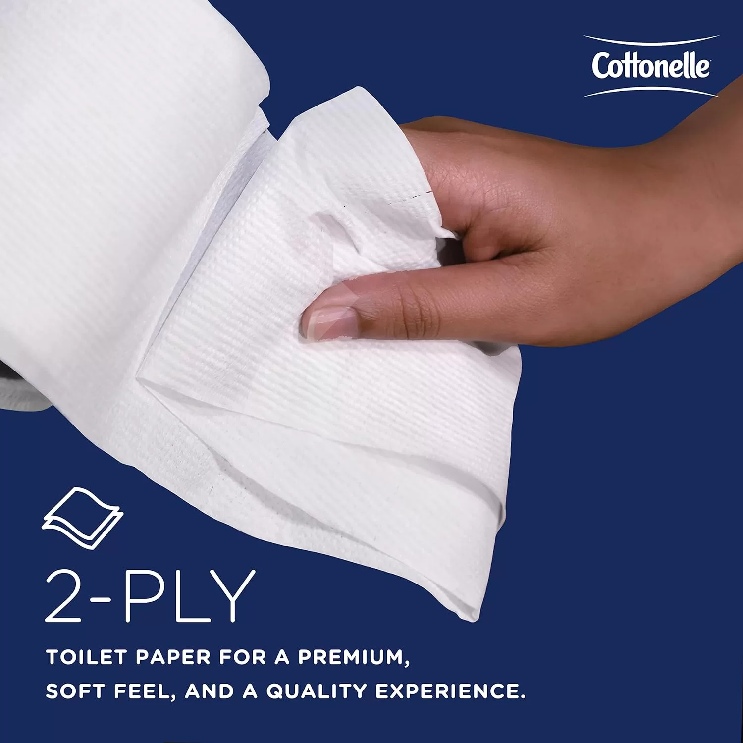 Cottonelle Professional Standard Roll Toilet Paper (17713), 2-Ply, White, (451 Sheets/Roll, 60 Rolls/Case, 27,060 Sheets/Case)