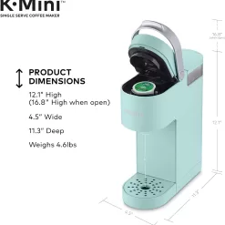 Keurig K-Mini Single Serve Coffee Maker, Oasis