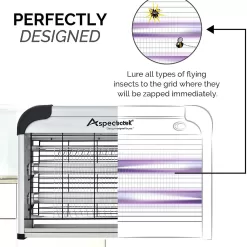 ASPECTEK Powerful 20W Electronic Indoor Insect Killer