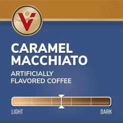 Victor Allen Coffee Caramel Macchiato Single Serve K-cup, 80 Count (Compatible with 2.0 Keurig Brewers) (Packaging May Vary)