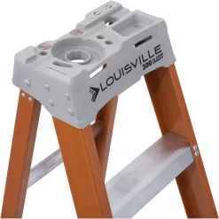 Louisville Ladder 6-Foot Fiberglass Step Ladder, 300-Pound Capacity, FS1506