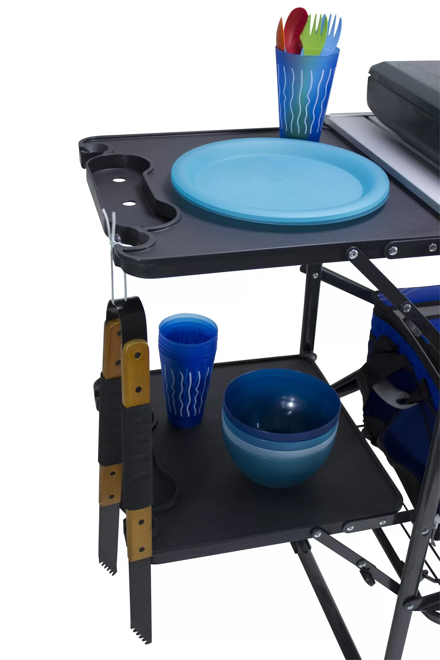 GCI Outdoor Master Cook Station, Portable Camp Kitchen Table