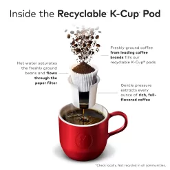 McCafe Paris Cafe, Single Serve Coffee Keurig K-Cup Pods, Medium Roast Coffee, 72 Count (6 Packs of 12)