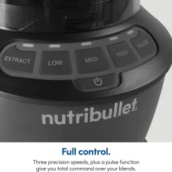 NutriBullet ZNBF30500Z Blender Combo 1200 Watt, 1200W, Dark Gray