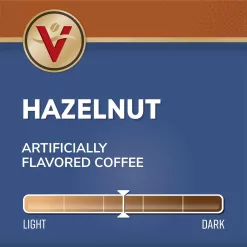 Victor Allen's Coffee Hazelnut Flavored, Medium Roast, 80 Count, Single Serve Coffee Pods for Keurig K-Cup Brewers