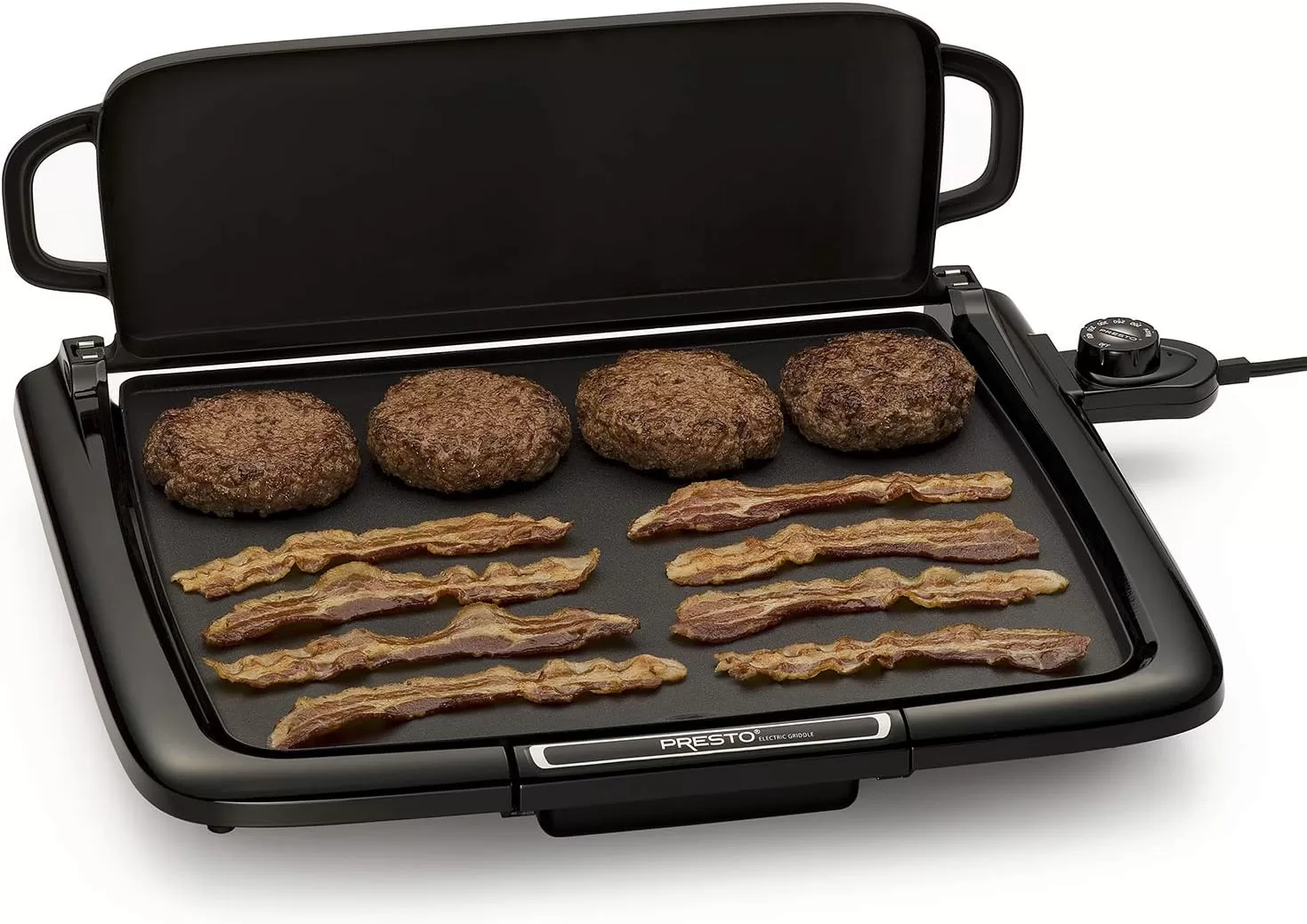 Presto 07023, Cool-touch electric Griddle/Warmer Plus
